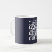 私の農場の仕事 コーヒーマグカップ (正面左)