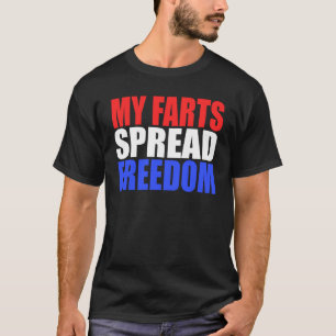 私の農場は自由を広ユーモアのあるげ&おもしろいヒルビリーF Tシャツ