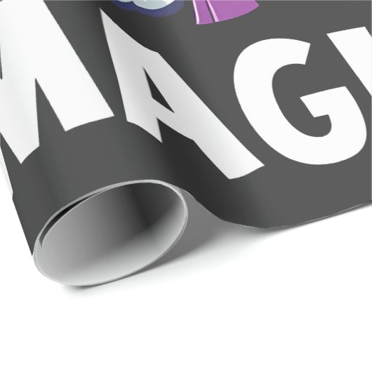 私の農場は魔法のユニコーンおもしろい虹だ ラッピングペーパー (ロールコーナー)