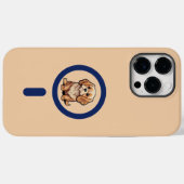 私の近くの携帯電話の可愛い猫 Case-Mate iPhoneケース (裏面 (横))