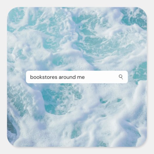 私の近くの書店 スクエアシール (正面)