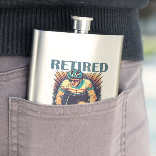 私の退職した仕事はバイクに乗ることだ フラスク (インサイチュ)