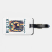 私の退職した仕事はバイクに乗ることだ ラゲッジタグ (裏面横)