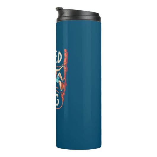 私の退職した仕事は登山のフローライン タンブラー (回転右)