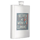 私の退職した仕事は登山のフローライン フラスク (右)