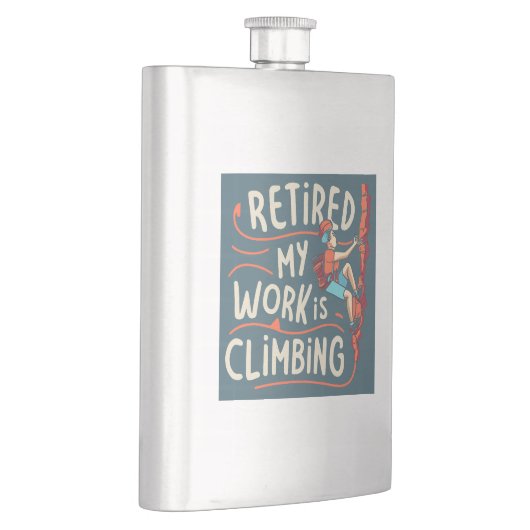 私の退職した仕事は登山のフローライン フラスク (右)