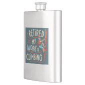 私の退職した仕事は登山のフローライン フラスク (左)