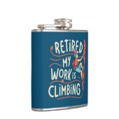 私の退職した仕事は登山のフローライン フラスク (右)