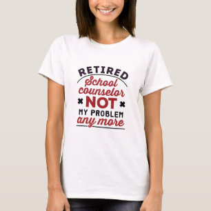 私の退職した問題ではないスクールカウンセラー Tシャツ