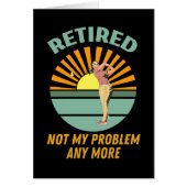 私の退職した問題はそれ以上の新しい傾向ではないおもしろい (正面)