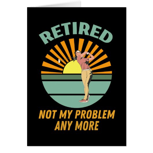 私の退職した問題はそれ以上の新しい傾向ではないおもしろい (正面)