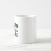 私の退職した問題はもうマグではない コーヒーマグカップ (中央)