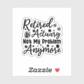 私の退職した問題はもう保険計理人ではない シール (シート)