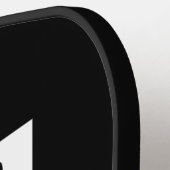 私の退職した引退のおもしろい笑い声は ピックルボールラケット (左詳細)