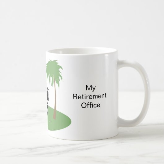私の退職のオフィス コーヒーマグカップ (右)