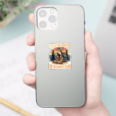私の退職プランはトレイルランニング シール (スマートフォン)