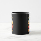 私の退職プラン ビットコイン ビーチ 日没 マグカップ (中央)