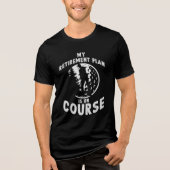 私の退職計画は順調だ トライブレンドTシャツ (正面)