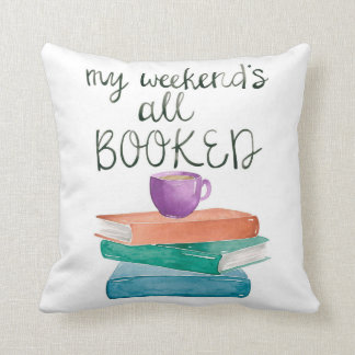 私の週末のすべての予約された枕 クッション