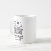 私の週末は予約された本好き引用文 コーヒーマグカップ (正面左)