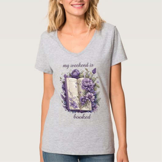 私の週末は予約されている Tシャツ (正面)