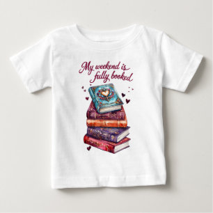 私の週末は完全に予約済み ベビーTシャツ