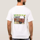 私の遅い乗車 Tシャツ (裏面)