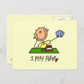 私の遊トランプのポーカー ポストカード (正面/裏面)