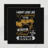 私の遊ドラム サンキューカード (正面/裏面)