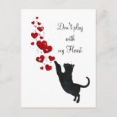 私の遊ハートを使うな ポストカード (正面)
