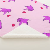 私の遊ハート毛布でグリズのゲーム シェルパブランケット (3/4)