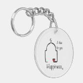 私の運お前の幸せ キーホルダー (正面左)