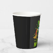 私の運の掘削機おもしろいを押す聖パトリックの日 紙コップ (右)