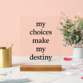 私の運命のアクリルのサイン アクリルサイン (ウェディング)