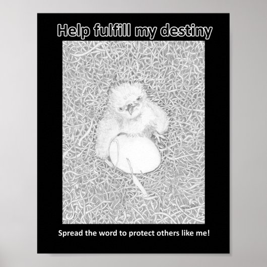 私の運命の野生生物のラトの毒殺を達成す救る ポスター (正面)