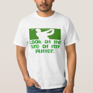 私の運搬人のサイズのゴルフ一見 Tシャツ