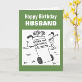 私の運転は？ゴルフおもしろいカード カード (黄色い花)