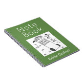 私の運転は?パーソナライズおもしろいするゴルフカード ノートブック (右側)