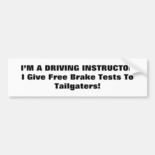 私の運転を好みませんか。 シリーズ バンパーステッカー (正面)