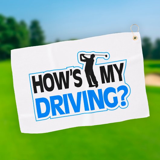 私の運転ゴルフ場は？ ゴルフタオル