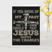 私の過去を持ち出すなら、イエスを知っておくべき カード (黄色い花)