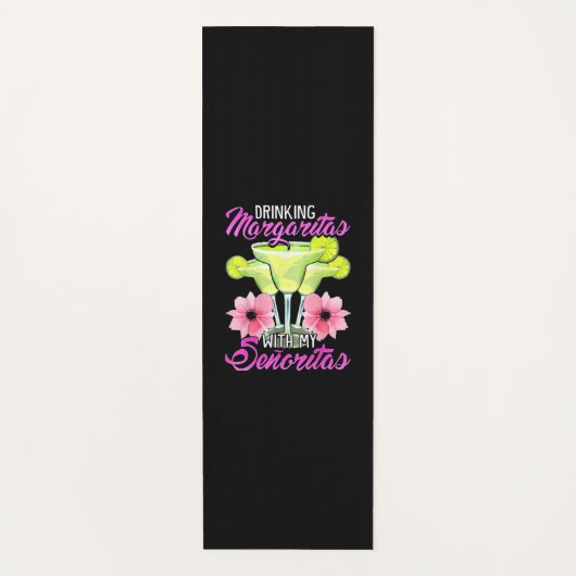 私の過敏でマルガリータを飲む ヨガマット (正面)