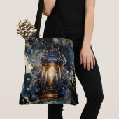 私の道に輝きを 大容量 肩掛けトートバッグ トートバッグ (クローズアップ)