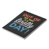 私の道のり最後の私の養子縁組の日 ノートパッド (回転)