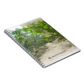 私の道は少ない旅トレイルアートカスタムノート ノートブック (右側)