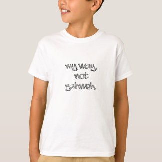 私の道は、ヤフではない Tシャツ