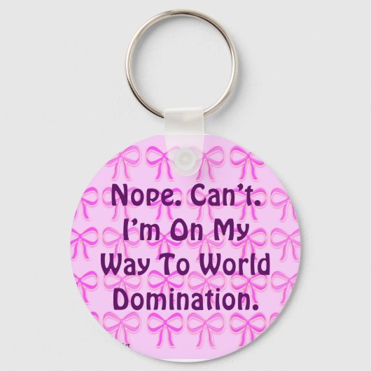 私の道 ボタン キーチェーン (正面)