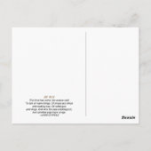 私の道 ポストカード (裏面)