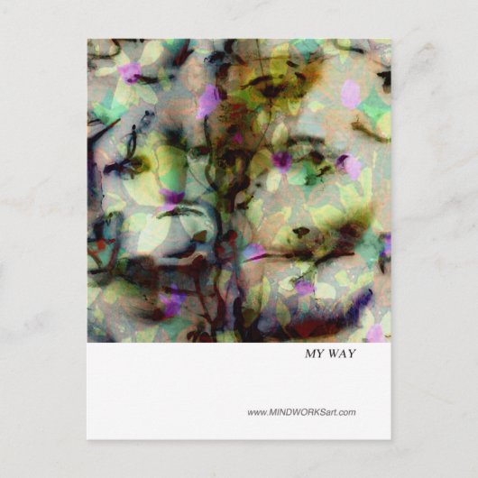 私の道 ポストカード (正面)