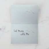 私の遠くにバレンタインデーと一緒に航海 シーズンカード (内部)